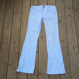 True Religion White Flared Jeans - Size 31 - Made in USA